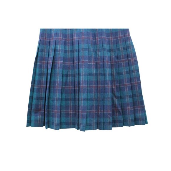 Vintage Pendleton Wool Pleated Skirt Size 12 Multicolor Plaid Preppy Academia - Picture 4 of 10